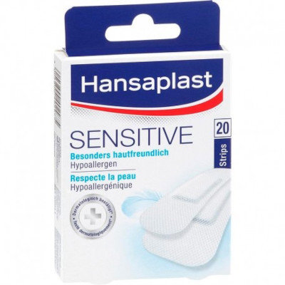 HANSAPLAST MED SENSITIVE 20 STR 2TAMAÑOS