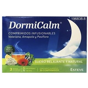 DORMICALM 30 COMP INFUSIONABLES