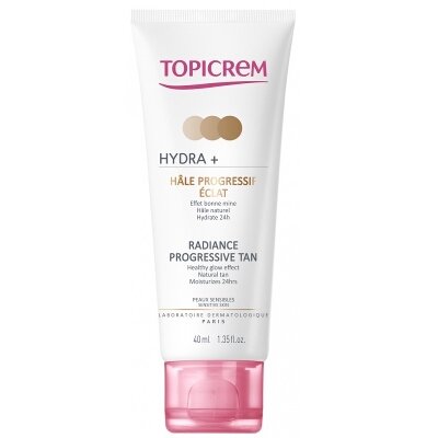 TOPICREM HYDRA+ BRONCEADO PROGRES 40 ML