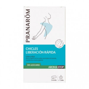 AROMASTOP CHICLES LIBERACION RAPIDA 24 U