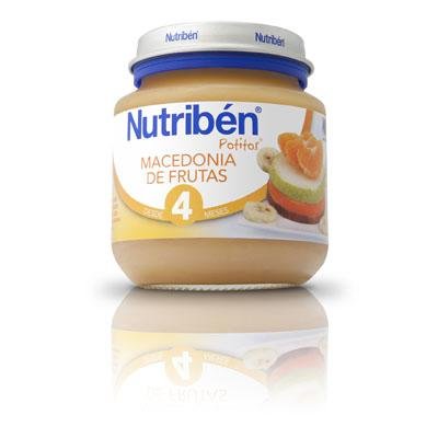 NUTRIBEN INICIO MACEDONIA FRUTAS 130 GR