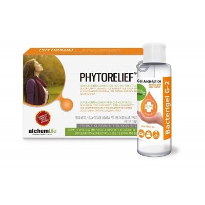 PHYTORELIEF 36 PST+GEL DESINF MANOS 60ML