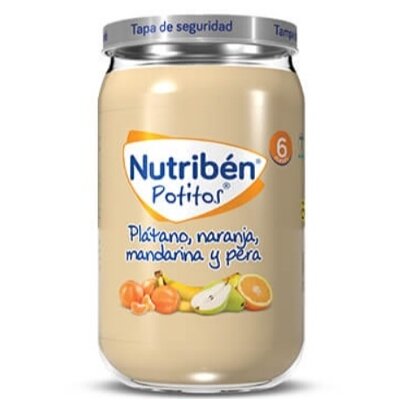 NUTRIBEN POT MANZ NARANJ PLAT PERA 235G