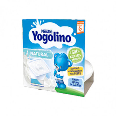 YOGOLINO NATURAL S/AZUCAR 4X100G