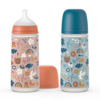 BIBERÓN 360ML TETINA FISIOLÓGICA SILI L