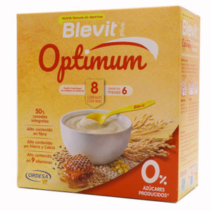 BLEVIT PLUS OPTIM 8 CEREALES MIEL 6X400G