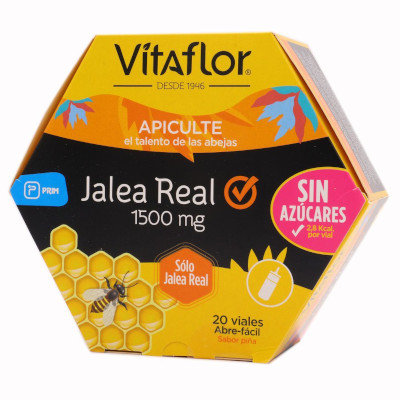 VITAFLOR JALEA REAL SIN AZUCARES 1500 MG