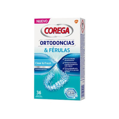 COREGA ORTODONCIAS 36 TABS