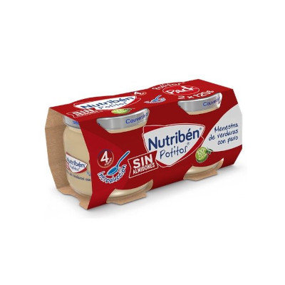 NUTRIBEN POT MENESTRA VERDU PAVO 120G 2U