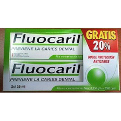FLUOCARIL PASTA 2 UD X 125 ML