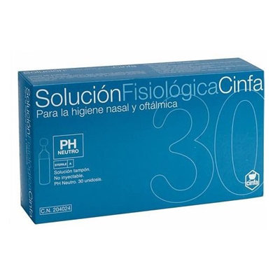SOLUCION FISIOLOGICA CINFA 30 UNIDOSIS