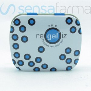 REGALIZ SABOR ANIS COLOR AZUL