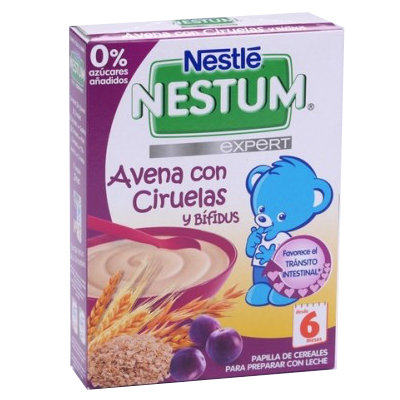 NESTLE NESTUM AVENA CON CIRUELAS 250 GR