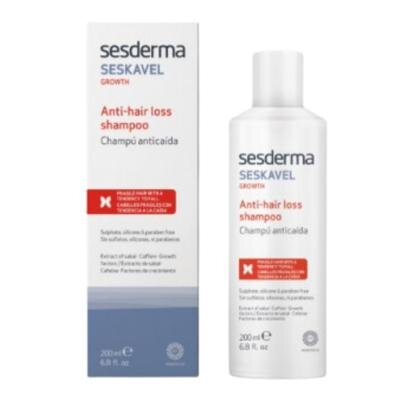 SESKAVEL CHAMPU ANTICAIDA 200 ML.