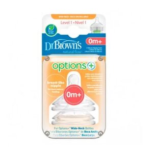 DR BROWN´S TETINA BOCA ANCHA N1 0 MES 2U