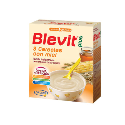 BLEVIT PLUS 8 CEREALES MIEL  600 GR