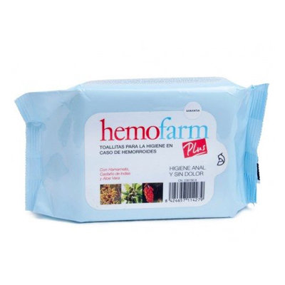 HEMOFARM PLUS TOALLITAS 40 UD