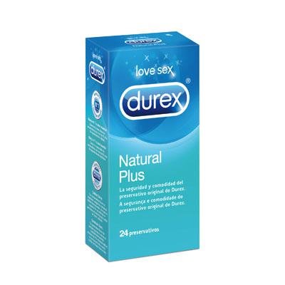 DUREX EASY ON NATURAL PLUS 24 UNID.