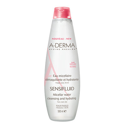 ADERMA SENSIFLUID AGUA DESMAQUILLANT 500