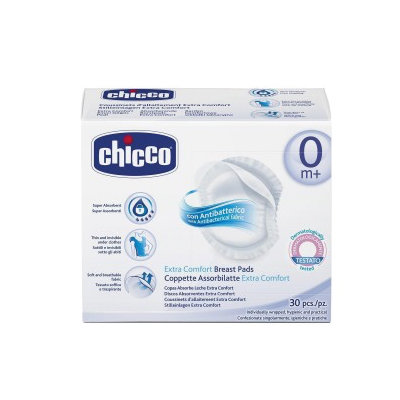 DISCOS CHICCO LACTANCIA  ANTIBACT 30 UD