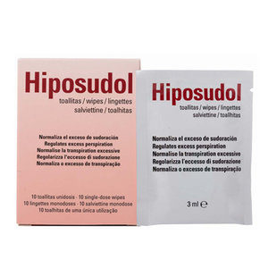 HIPOSUDOL TOALLITAS ADULTO 10 UND.