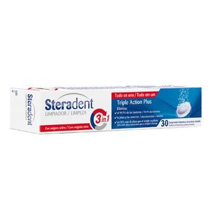 STERADENT ACTIVE PLUS 30 TABLETAS