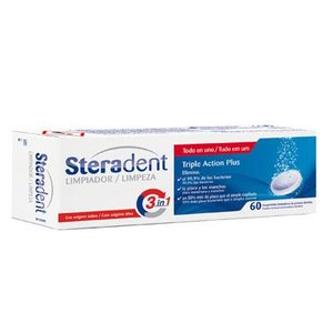 STERADENT ACTIVE PLUS 60 TABLETAS