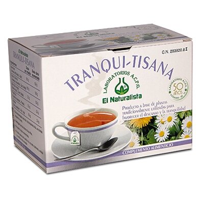 EL NATURALISTA TRANQUITISANA 20 BOLSAS