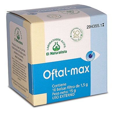 EL NATURALISTA OFTALMAX 10 BOLSAS