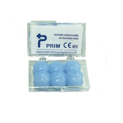 TAPONES SILICONA OIDOS PRIM 6U