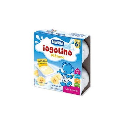 YOGOLINO PLATANO 4 TARRINAS X 100 GR