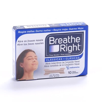 TIRA NASAL BREATHE RIGHT GRANDE 10 UN