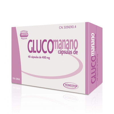 GLUCOMANANO 490MG 48 CAPS HOMEOSOR