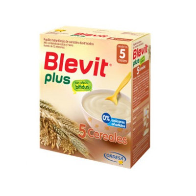 BLEVIT PLUS 5 CEREALES 300 G.