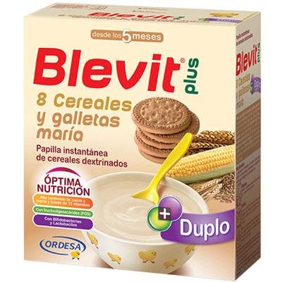 BLEVIT PLUS DUPLO 8 CEREALES GALLETA 600