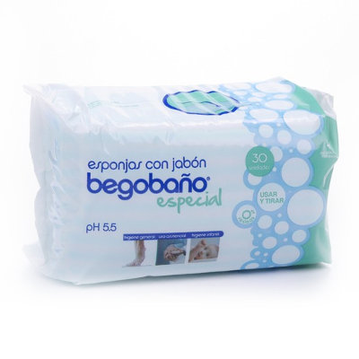BEGOBAÑO ESPONJA 30 UNIDADES