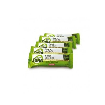 ENERZONA SNACK CRUJIENTE VAINILLA 30BARR