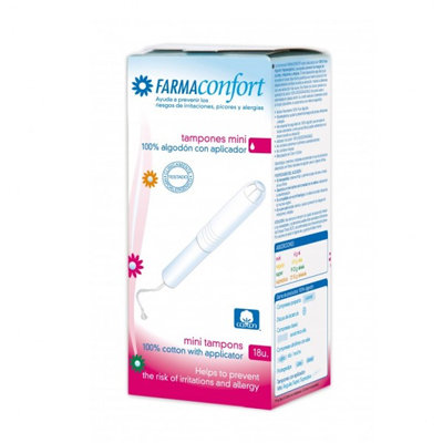 TAMPONES FARMACONFORT MINI 18 UND