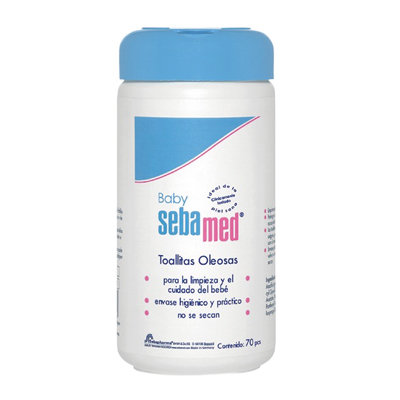 SEBAMED BABY TOALLITAS OLEOSAS 70 UND.