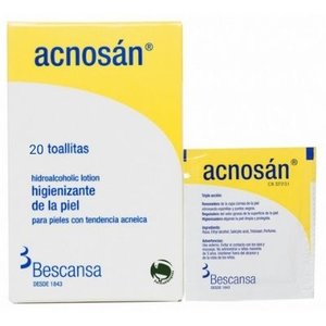 TOALLITAS ACNOSAN BESCANSA 20