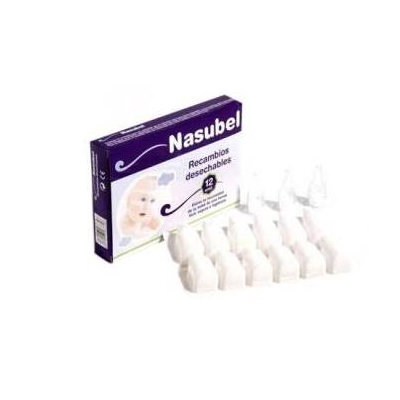 NASUBEL RECAMBIOS ASPIRADOR NASAL 12 UD