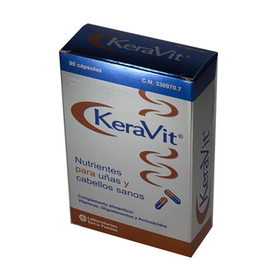 KERAVIT UÑAS Y CABELLOS SANOS 90 CAP