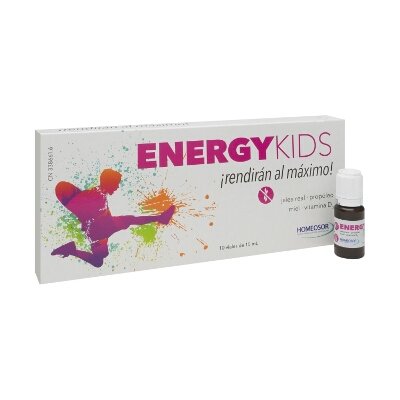 ENERGY KIDS 10 VIALES HOMEOSOR