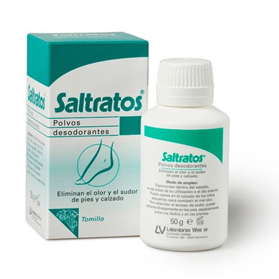 SALTRASEC POLVOS DESODORANTES 50 G