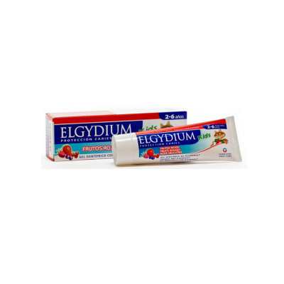 PASTA DENTAL ELGYDIUM JUNIOR FRUTOS ROJO