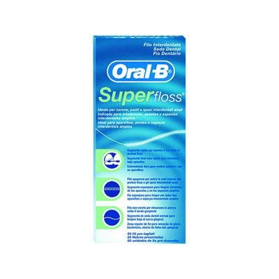 SEDA DENTAL SUPER FLOSS ORAL-B 50 U.I.