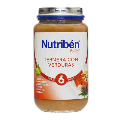 NUTRIBEN GRANDOTE TERNERA VERDURAS 250 G