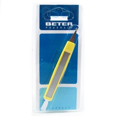 CORTACUTICULAS BETER C/LIMA INOX R/24018