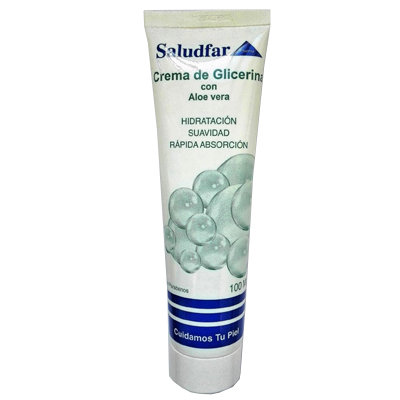 SALUDFAR CREMA GLICERINA CON ALOE 100 ML