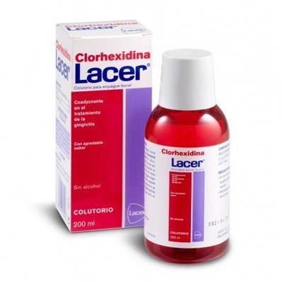 LACER CLORHEXIDINA 0,12% COLUTORIO 200ML